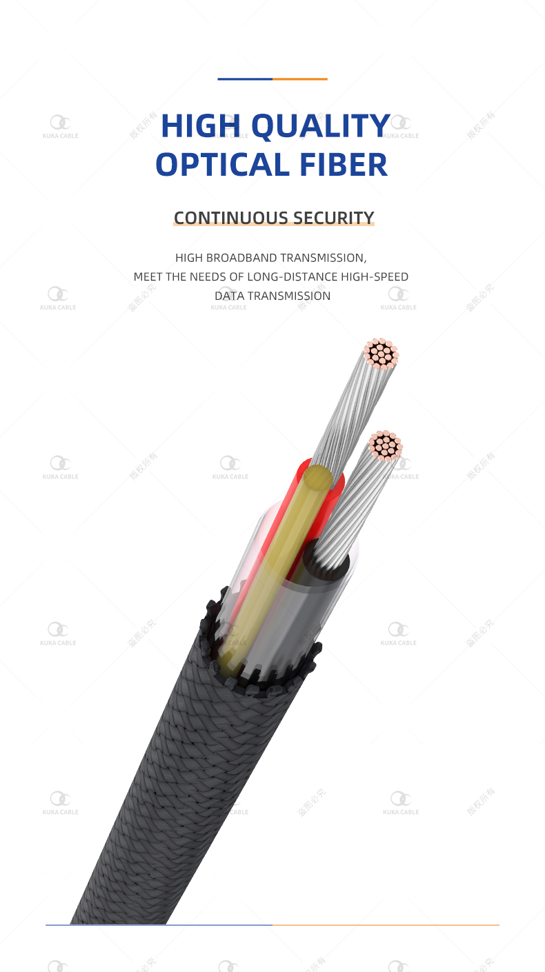 5A Tethered Drone Cables with fiber hybrid power cable(图5)