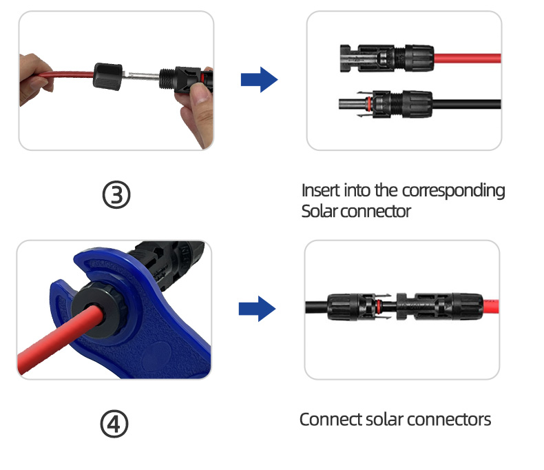 Solar Panel Cable Installation Tool Crimping Terminal Crimper(图7)
