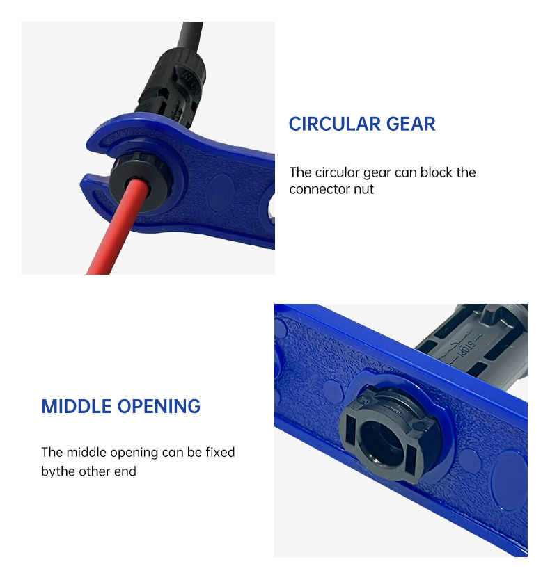 MC4 Solar Connector Installation Tool  PV Spanner Wrench(图4)