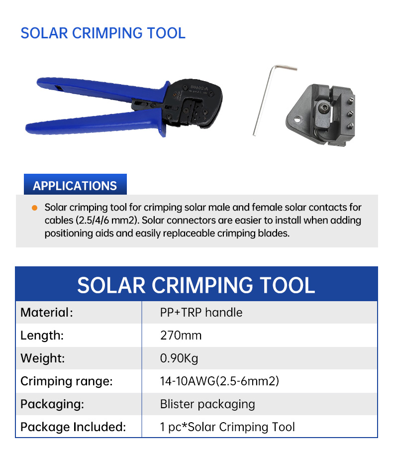 Multifunction bags Set Crimper For MC4 Solar Tool Kits(图3)