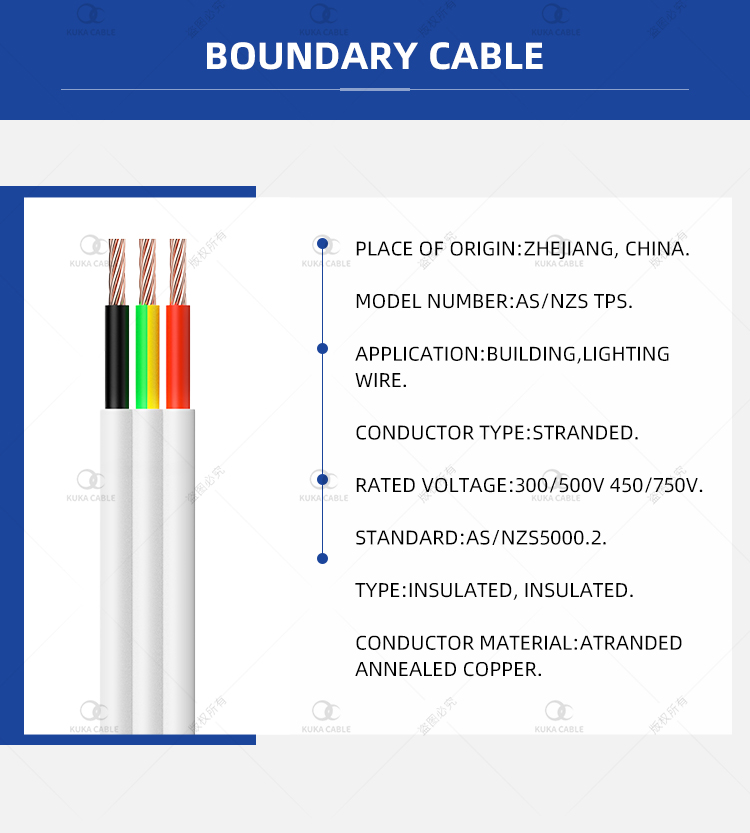 SAA Certification Australia Flat Cable TPS Wire(图2)