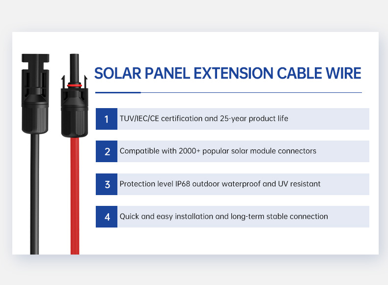 China Supplier Solar Extension Cable mc4(图2)